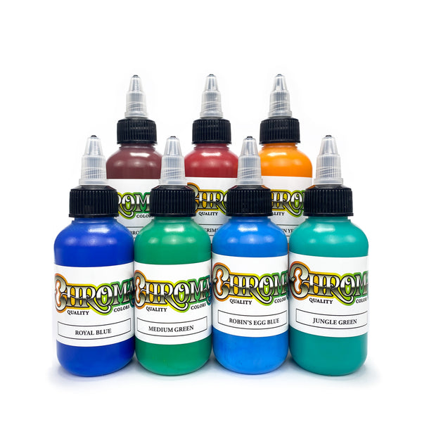 7 Bottle Old School Color Set – South State Manufacturing